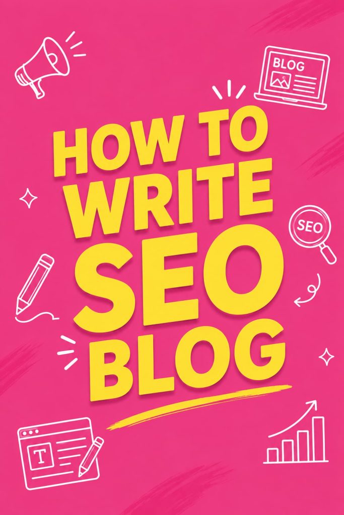 howto write seo blog